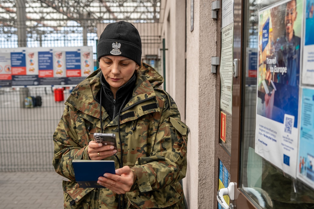 Podróżni odprawieni na granicy zewnętrznej UE w Entry