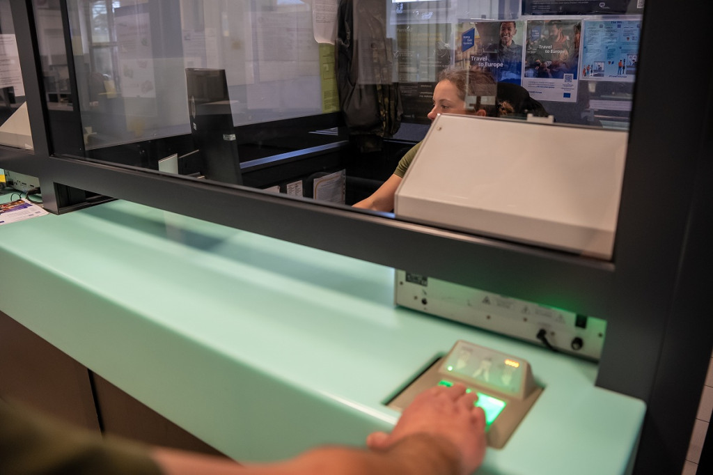 Podróżni odprawieni na granicy zewnętrznej UE w Entry