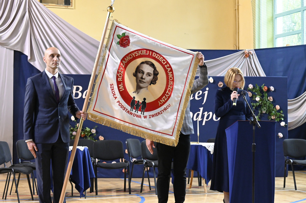 Szkoła w Zwierzyńcu im. Róży Zamoyskiej i Dzieci Zamojszczyzny