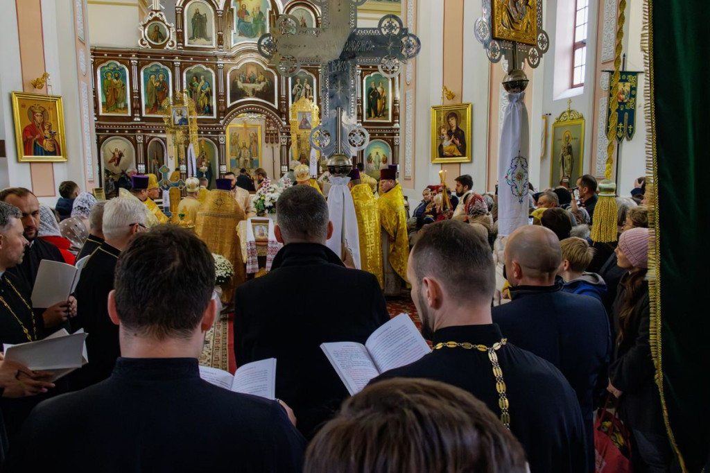 Poświęcenie cerkwi św. Mikołaja Cudotwórcy w Tomaszowie Lubelskim