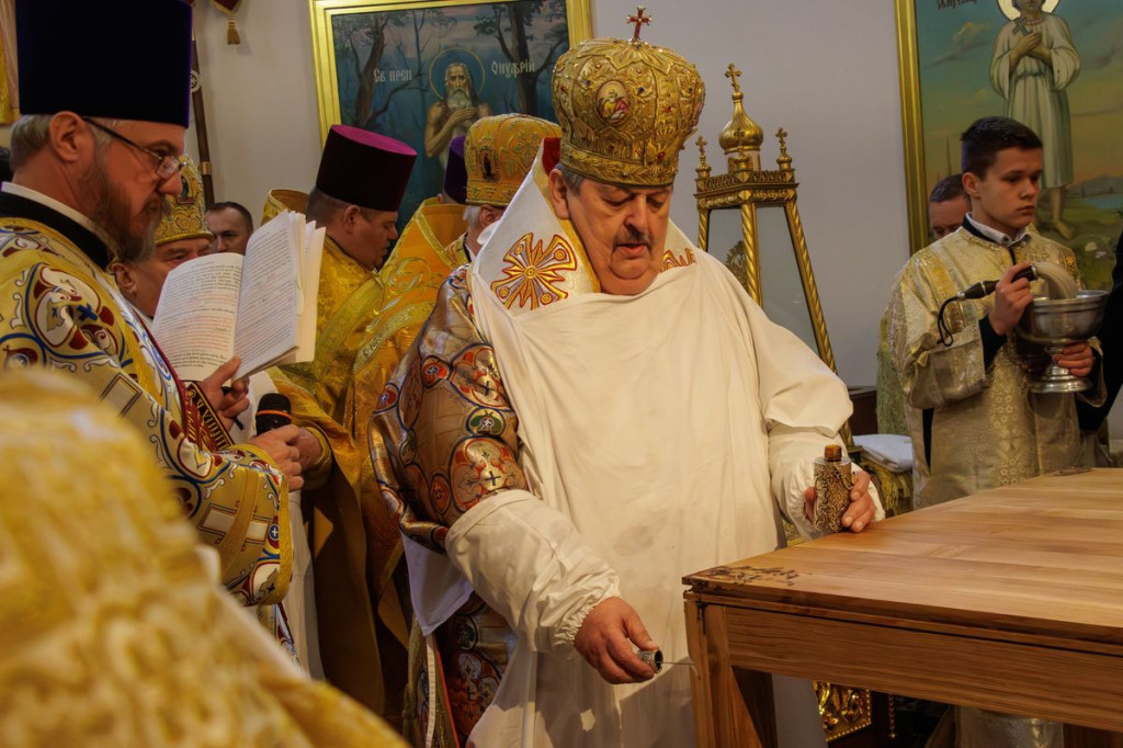 Poświęcenie cerkwi św. Mikołaja Cudotwórcy w Tomaszowie Lubelskim