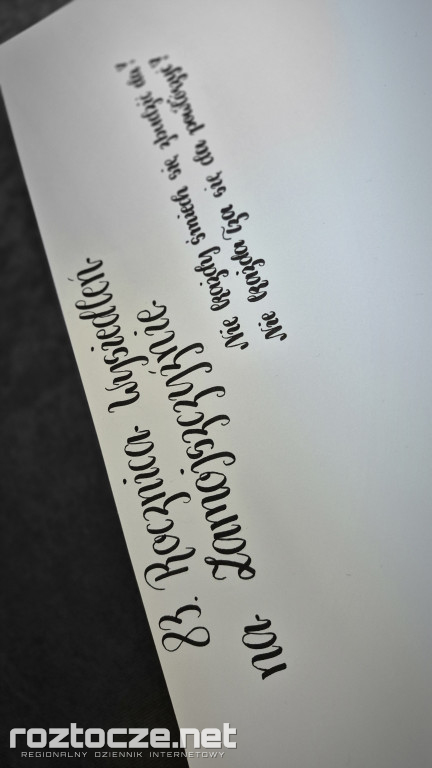 83. rocznica wysiedleń mieszkańców Zamojszczyzny