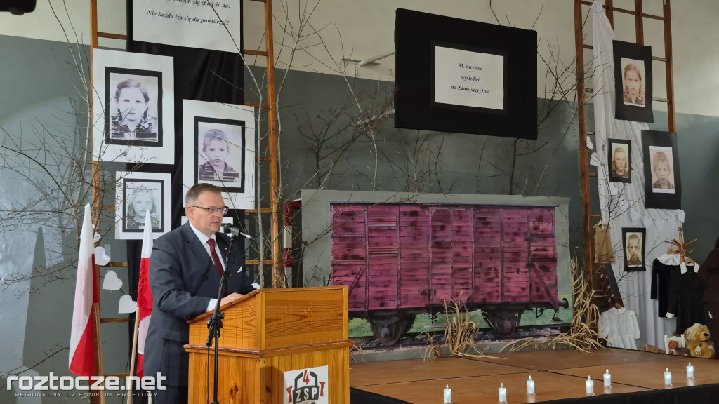 83. rocznica wysiedleń mieszkańców Zamojszczyzny