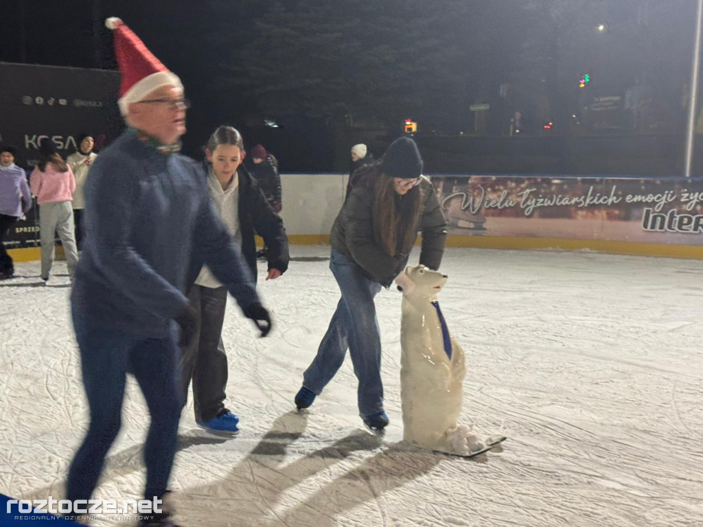 Otwarcie lodowiska w Tomaszowie Lubelskim