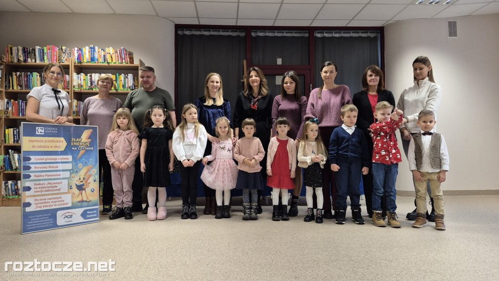 Złap energię na czytanie. Projekt Książnicy Zamojskiej