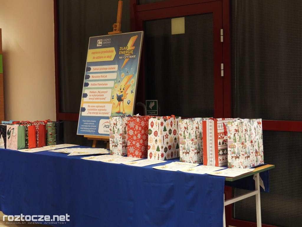 Złap energię na czytanie. Projekt Książnicy Zamojskiej