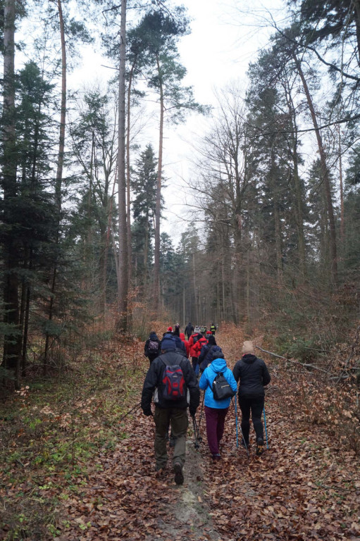 Zimowy Rajd Pieszy z Mikołajem