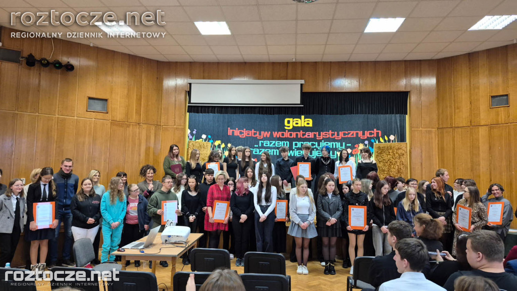 Gala zamojskiego wolontariatu