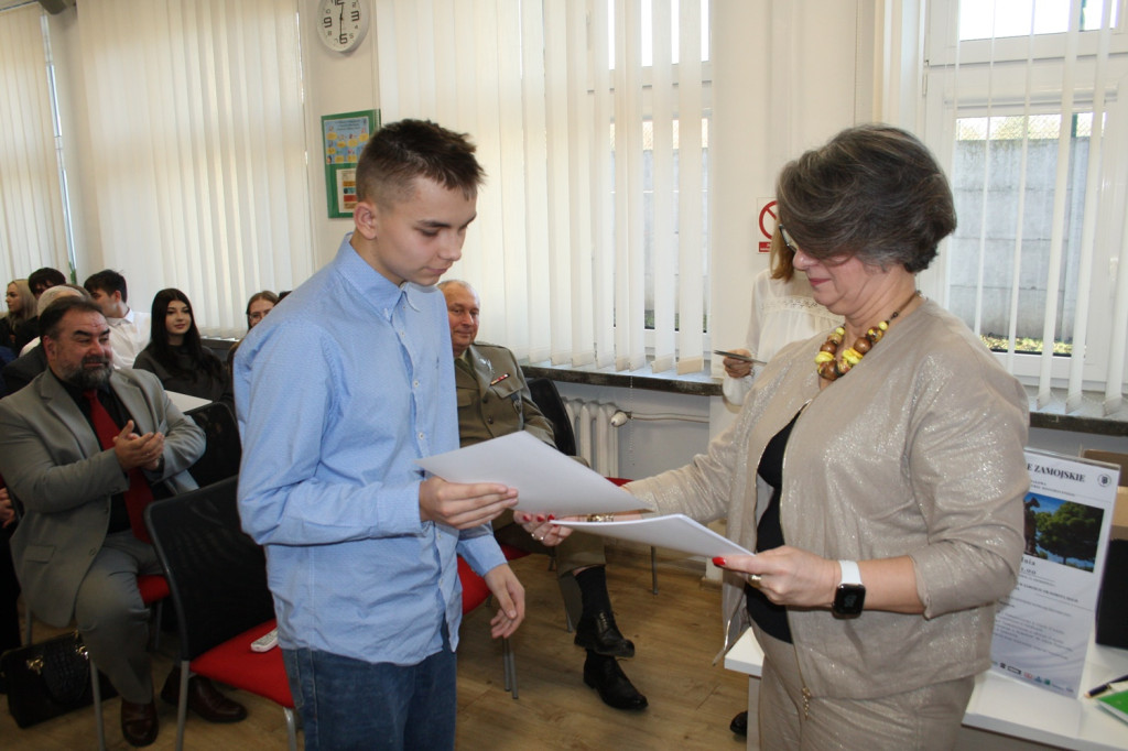 Gala finałowa konkursu „Powstanie Zamojskie”