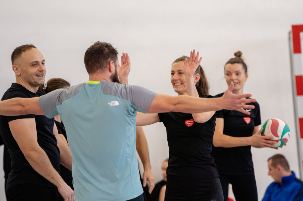 Siatkarskie serca Gminy Zamość dla WOŚP. Odsłona 1