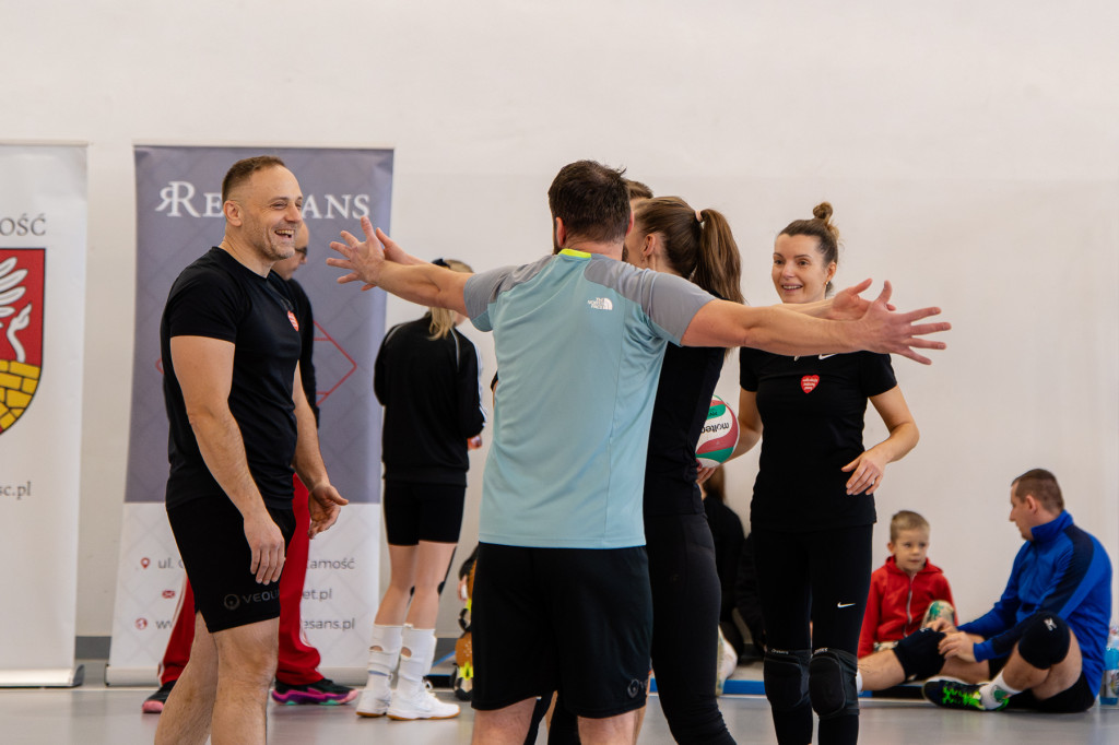 Siatkarskie serca Gminy Zamość dla WOŚP. Odsłona 1