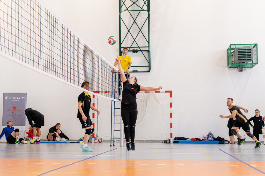 Siatkarskie serca Gminy Zamość dla WOŚP. Odsłona 1