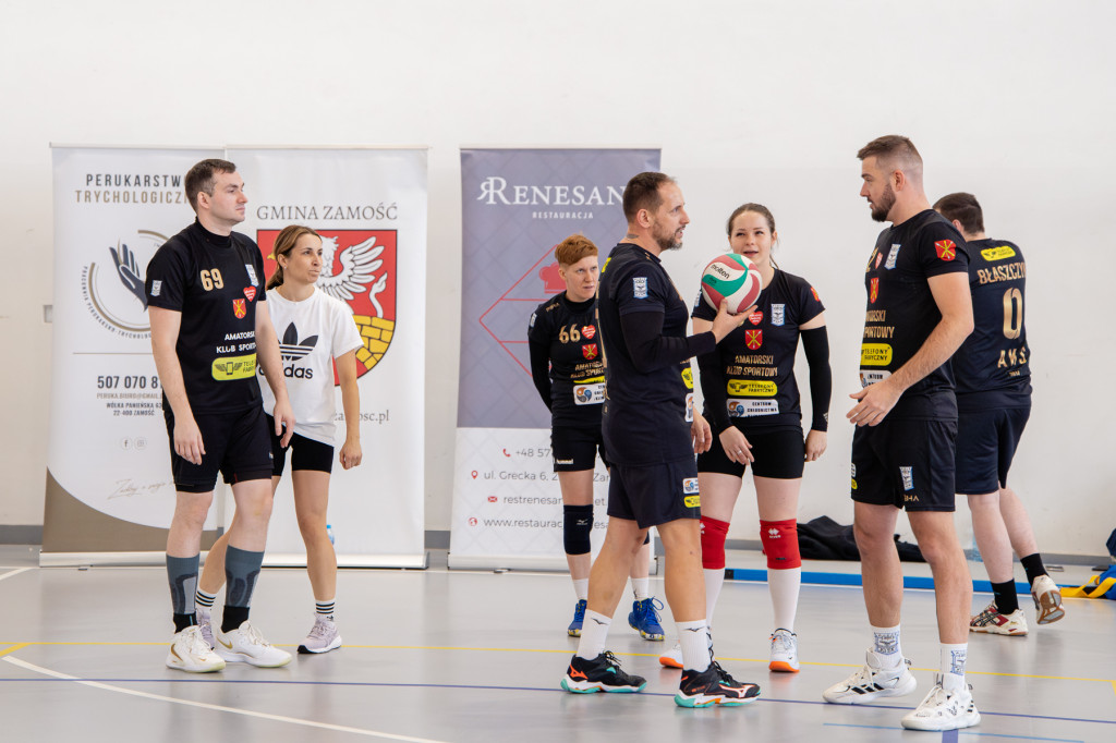Siatkarskie serca Gminy Zamość dla WOŚP. Odsłona 1