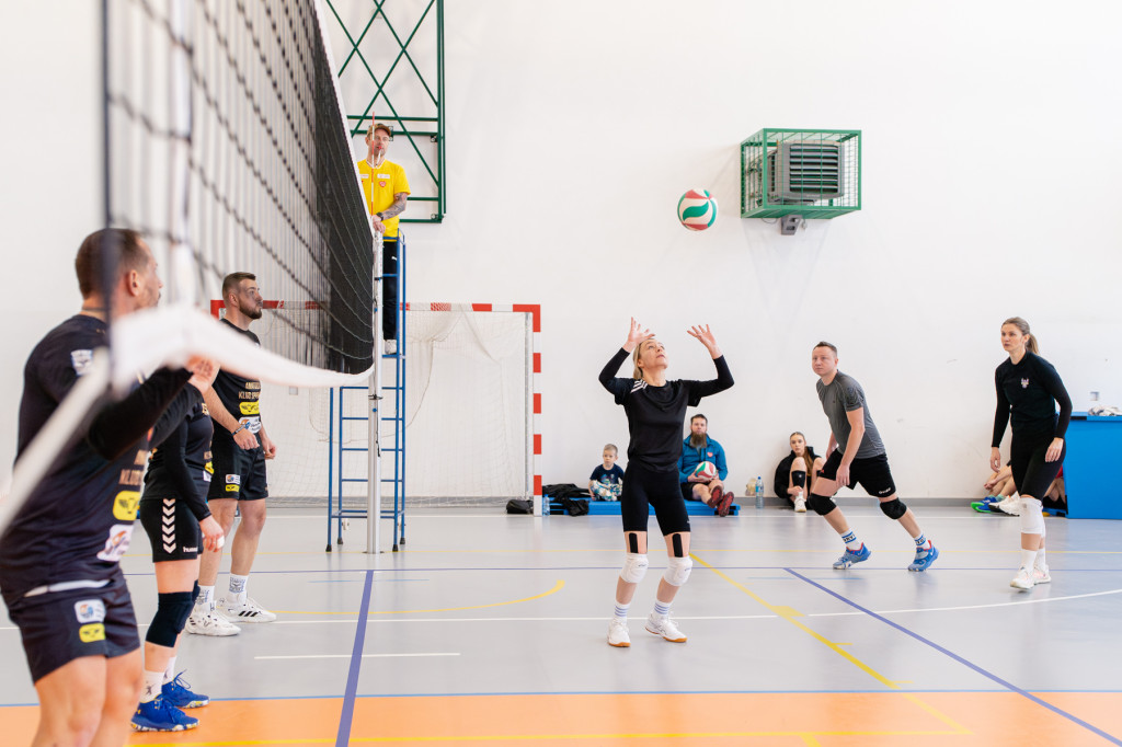 Siatkarskie serca Gminy Zamość dla WOŚP. Odsłona 1