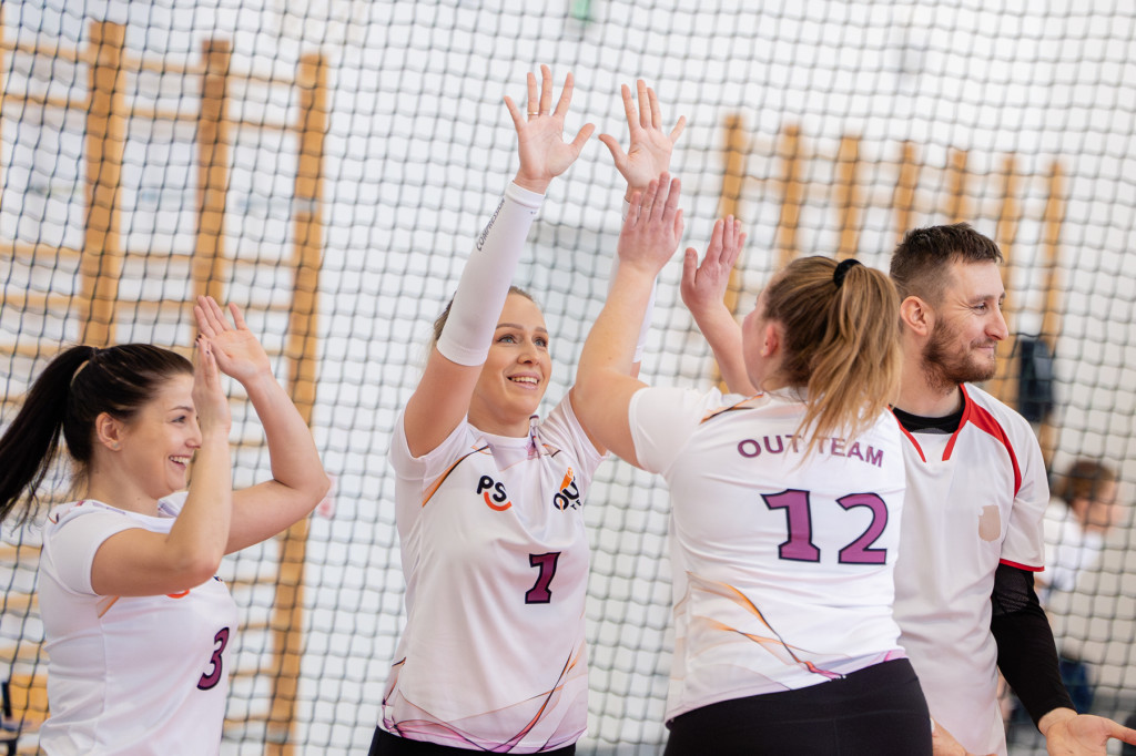 Siatkarskie serca Gminy Zamość dla WOŚP. Odsłona 1