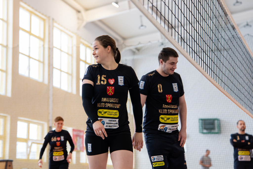 Siatkarskie serca Gminy Zamość dla WOŚP. Odsłona 1