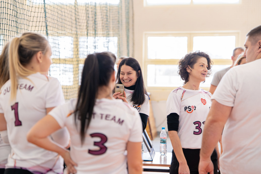 Siatkarskie serca Gminy Zamość dla WOŚP. Odsłona 1