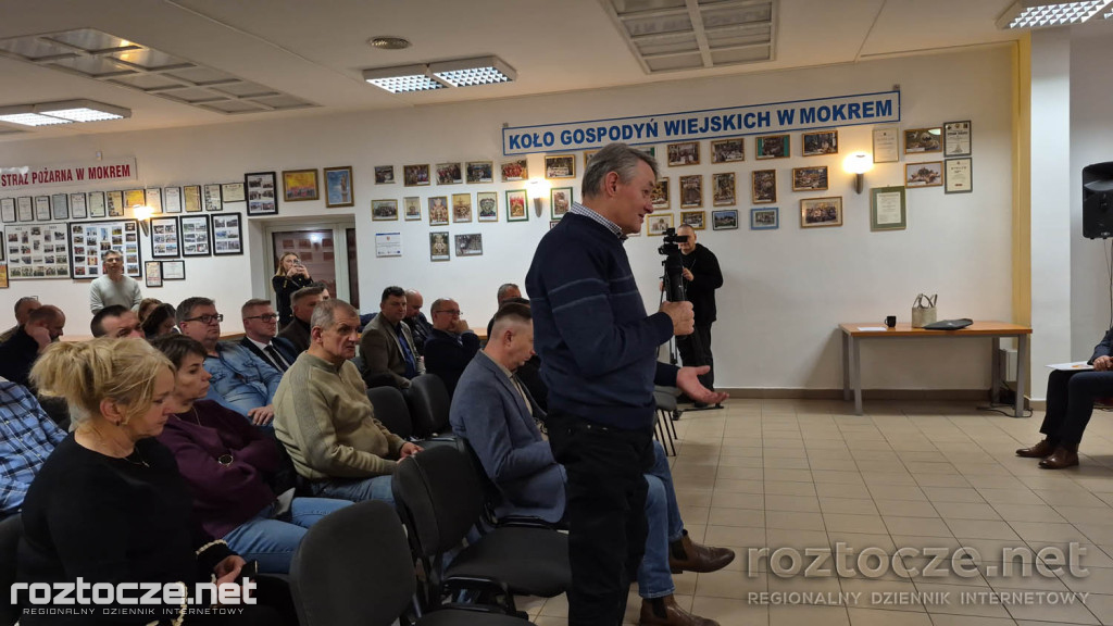 Spotkanie rolników z Gminy Zamość z minister Gromadzką