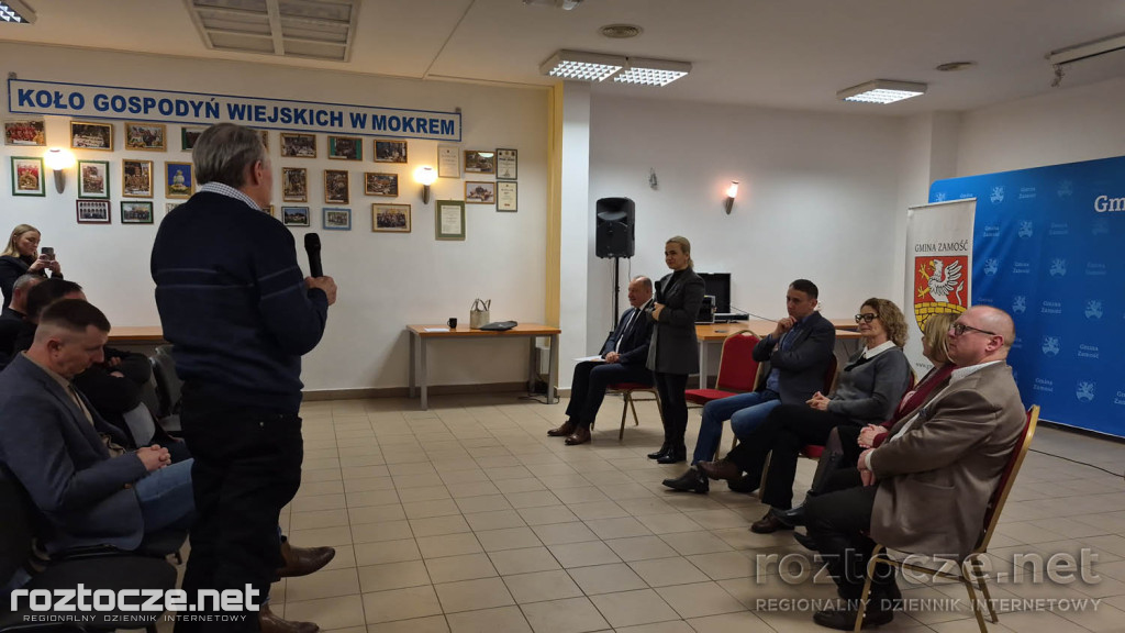 Spotkanie rolników z Gminy Zamość z minister Gromadzką