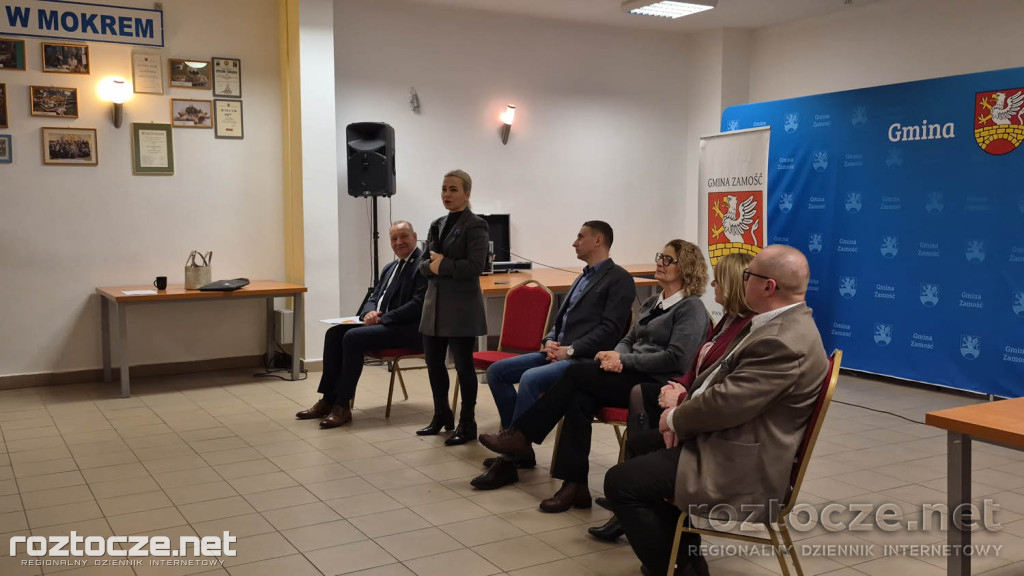 Spotkanie rolników z Gminy Zamość z minister Gromadzką