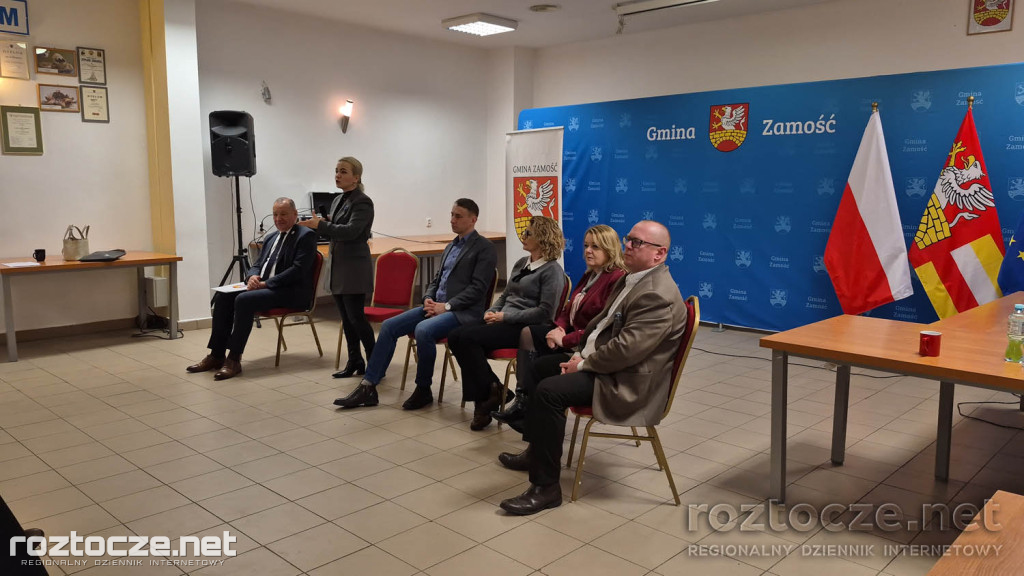 Spotkanie rolników z Gminy Zamość z minister Gromadzką