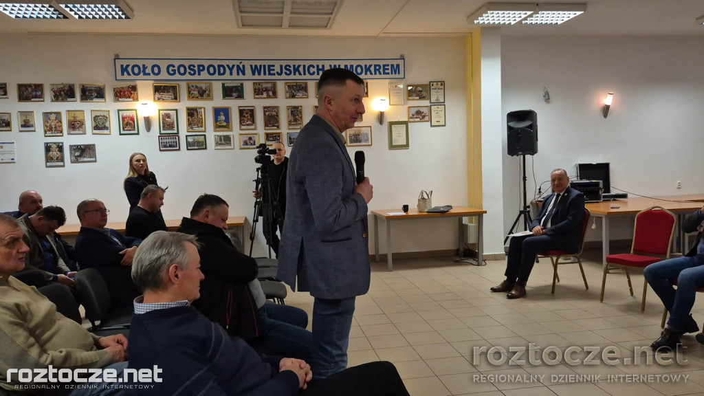 Spotkanie rolników z Gminy Zamość z minister Gromadzką