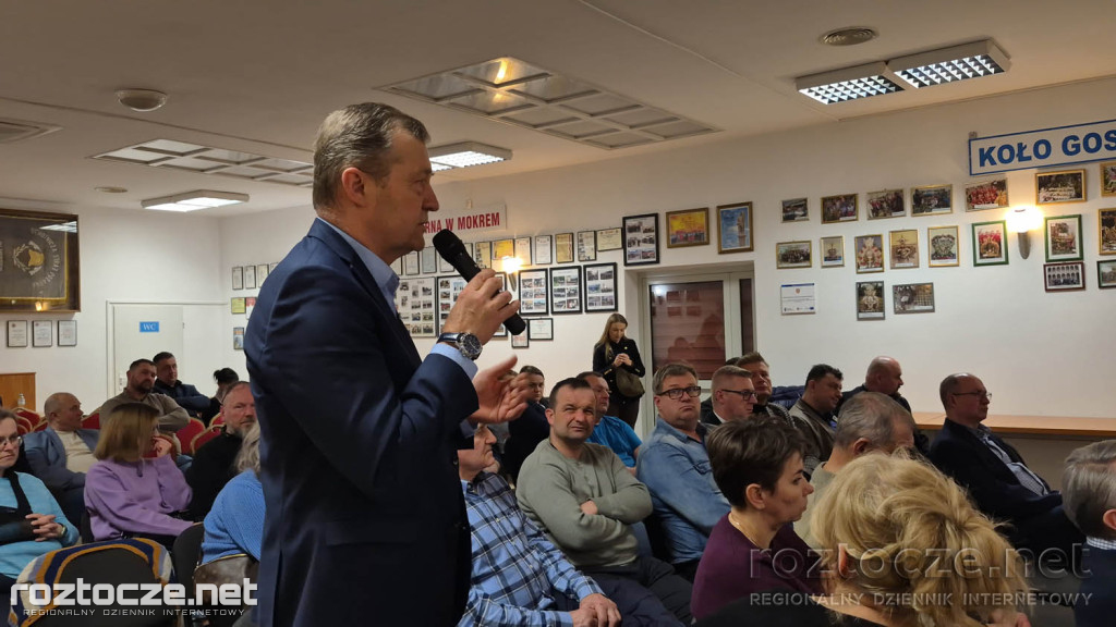 Spotkanie rolników z Gminy Zamość z minister Gromadzką