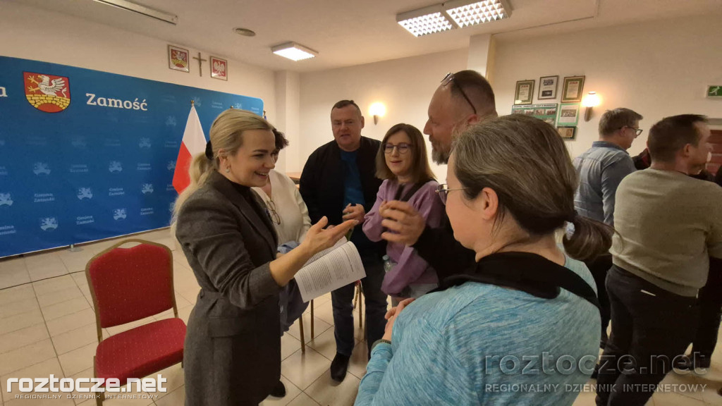 Spotkanie rolników z Gminy Zamość z minister Gromadzką