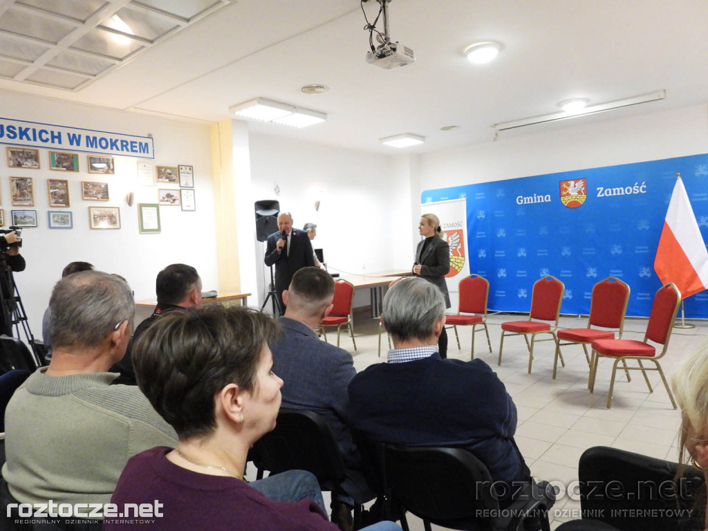 Spotkanie rolników z Gminy Zamość z minister Gromadzką