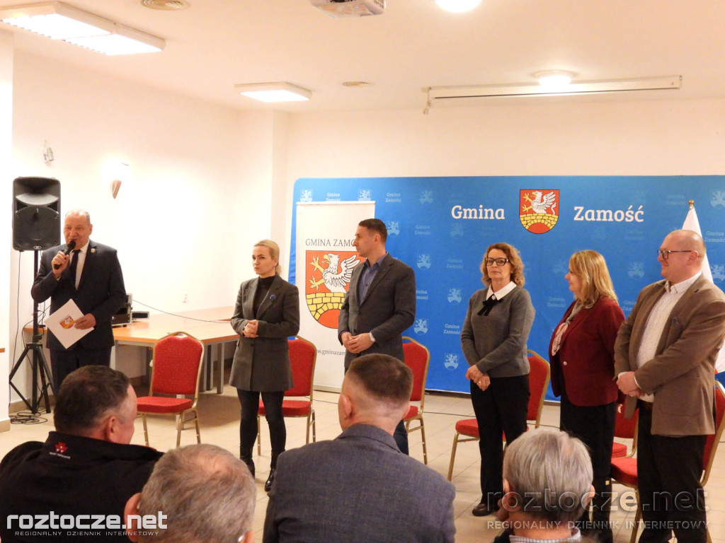 Spotkanie rolników z Gminy Zamość z minister Gromadzką