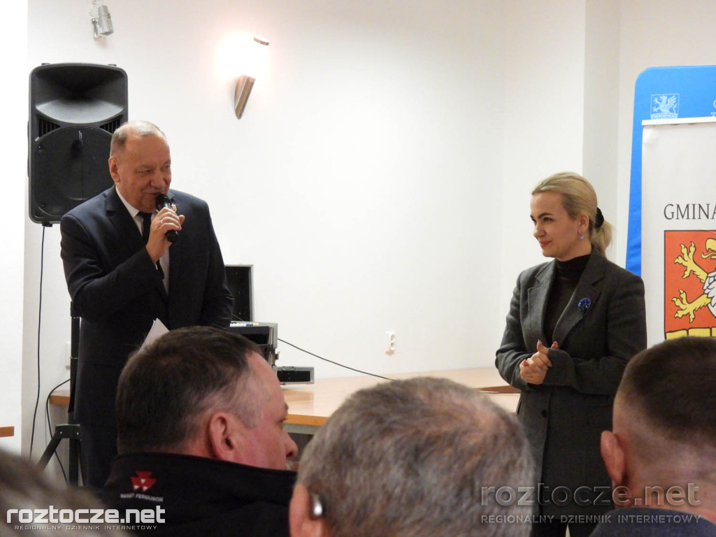 Spotkanie rolników z Gminy Zamość z minister Gromadzką