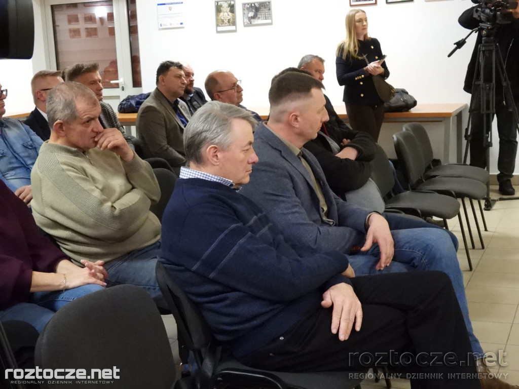 Spotkanie rolników z Gminy Zamość z minister Gromadzką