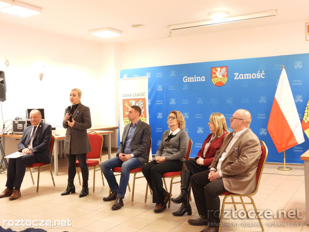 Spotkanie rolników z Gminy Zamość z minister Gromadzką