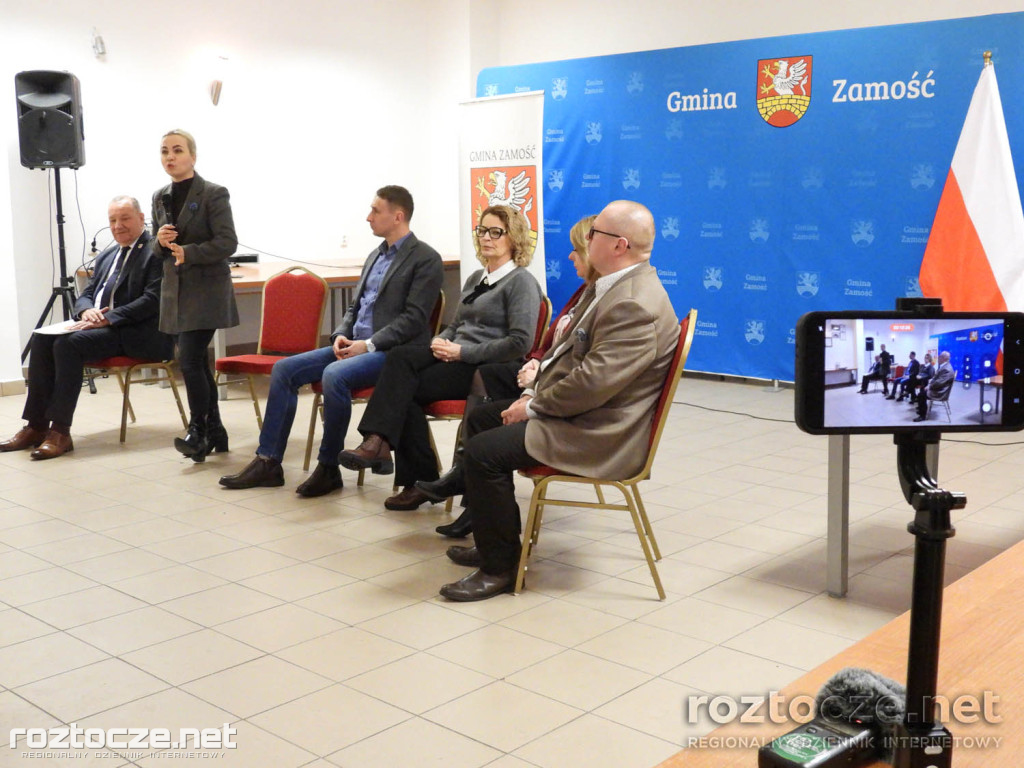 Spotkanie rolników z Gminy Zamość z minister Gromadzką