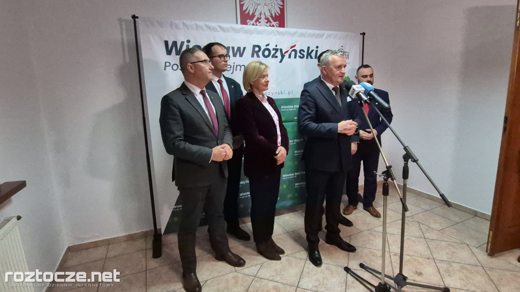 Otwarcie biura posła Różyńskiego w Zamościu