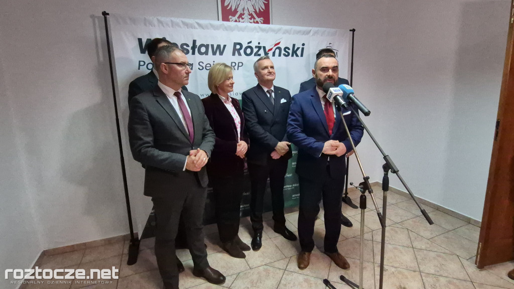 Otwarcie biura posła Różyńskiego w Zamościu