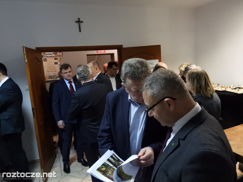 Otwarcie biura posła Różyńskiego w Zamościu