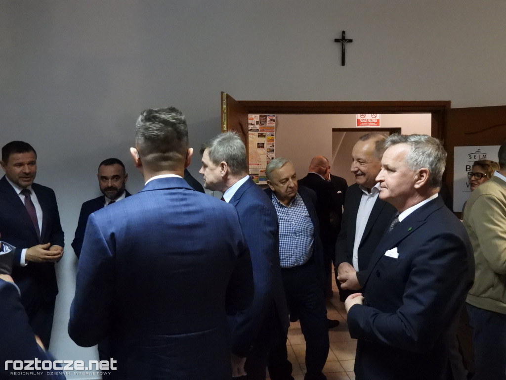 Otwarcie biura posła Różyńskiego w Zamościu