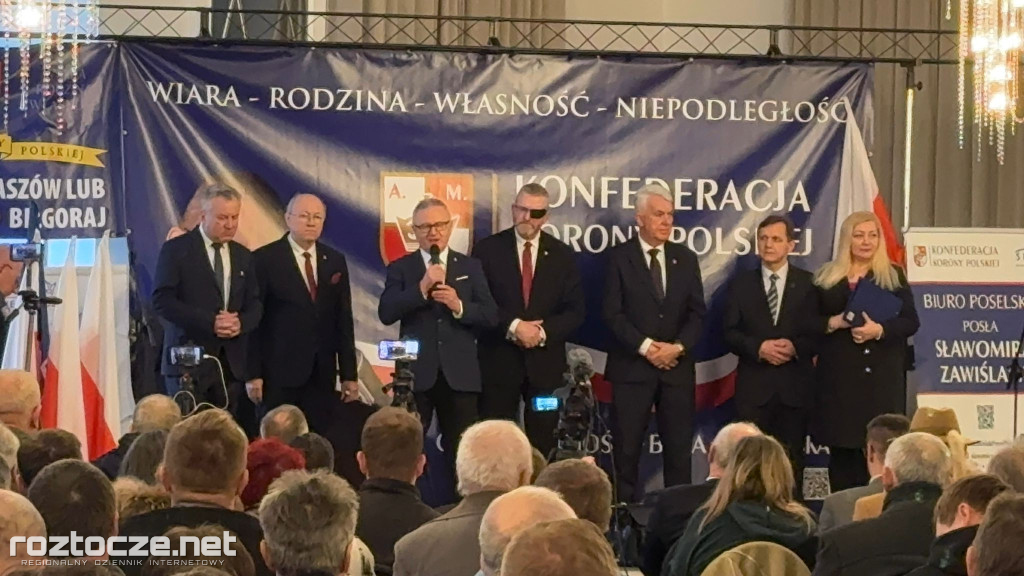 Grzegorz Braun w Zamościu