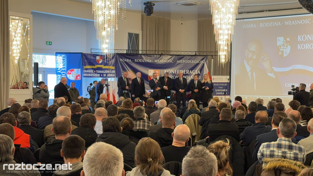 Grzegorz Braun w Zamościu