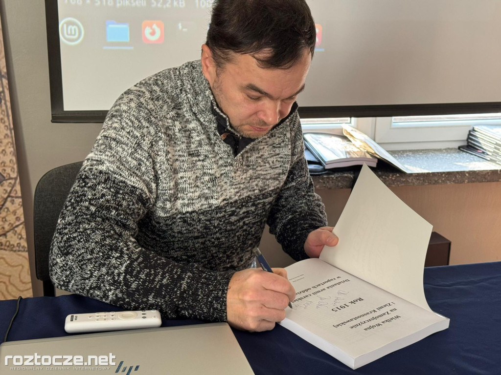 Wielka Wojna na Zamojszczyźnie. Spotkanie w Miączynie