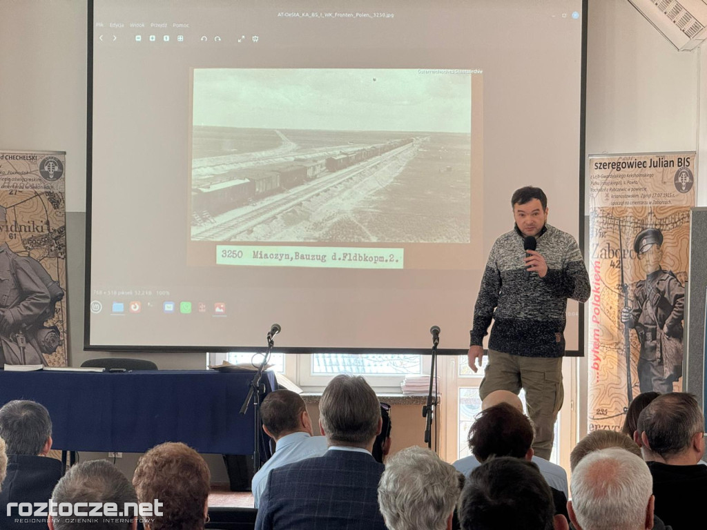 Wielka Wojna na Zamojszczyźnie. Spotkanie w Miączynie