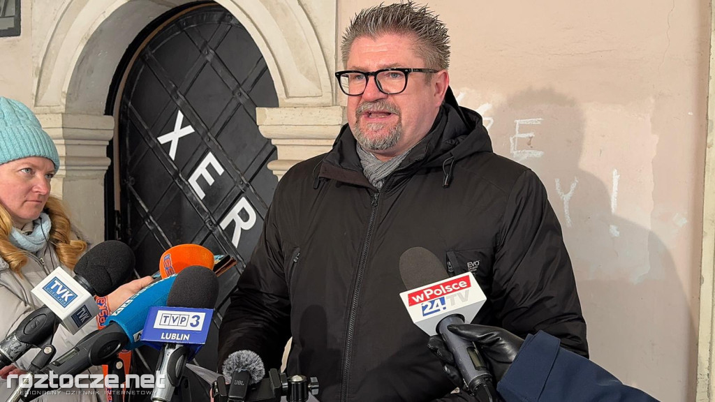 Tablica Róży Luksemburg w Zamościu