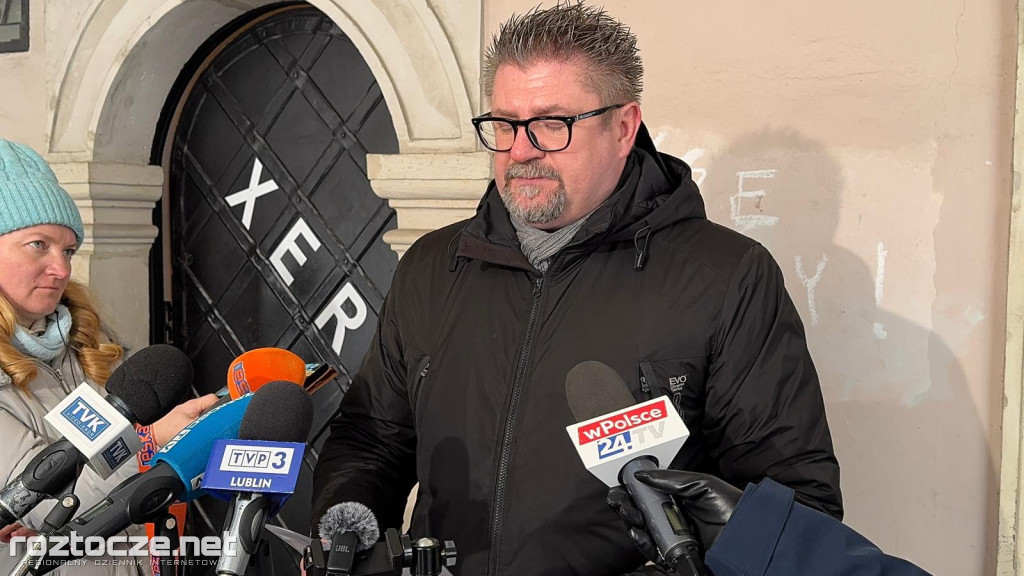 Tablica Róży Luksemburg w Zamościu