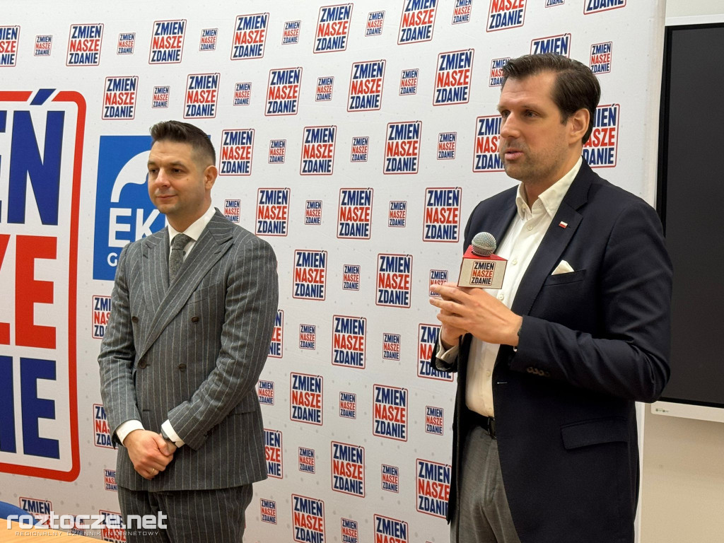 Zmień nasze zdanie - Patryk Jaki i Tobiasz Bocheński w Zamościu