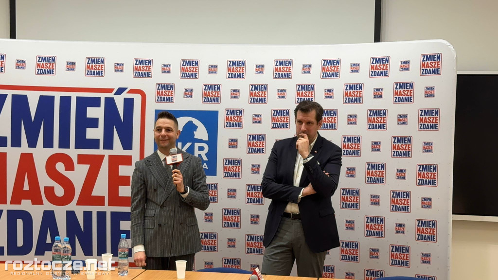 Zmień nasze zdanie - Patryk Jaki i Tobiasz Bocheński w Zamościu