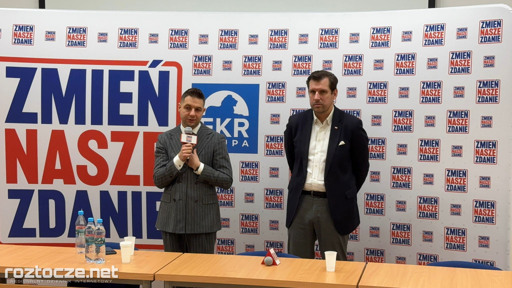 Zmień nasze zdanie - Patryk Jaki i Tobiasz Bocheński w Zamościu