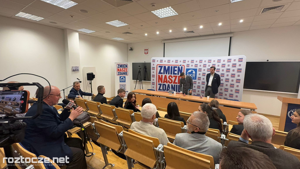 Zmień nasze zdanie - Patryk Jaki i Tobiasz Bocheński w Zamościu