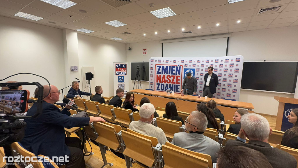 Zmień nasze zdanie - Patryk Jaki i Tobiasz Bocheński w Zamościu