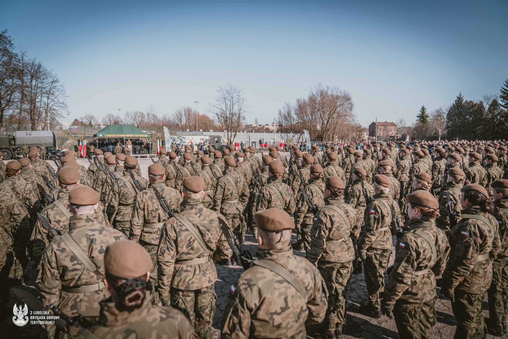 Przysięga wojskowa w Kraśniku